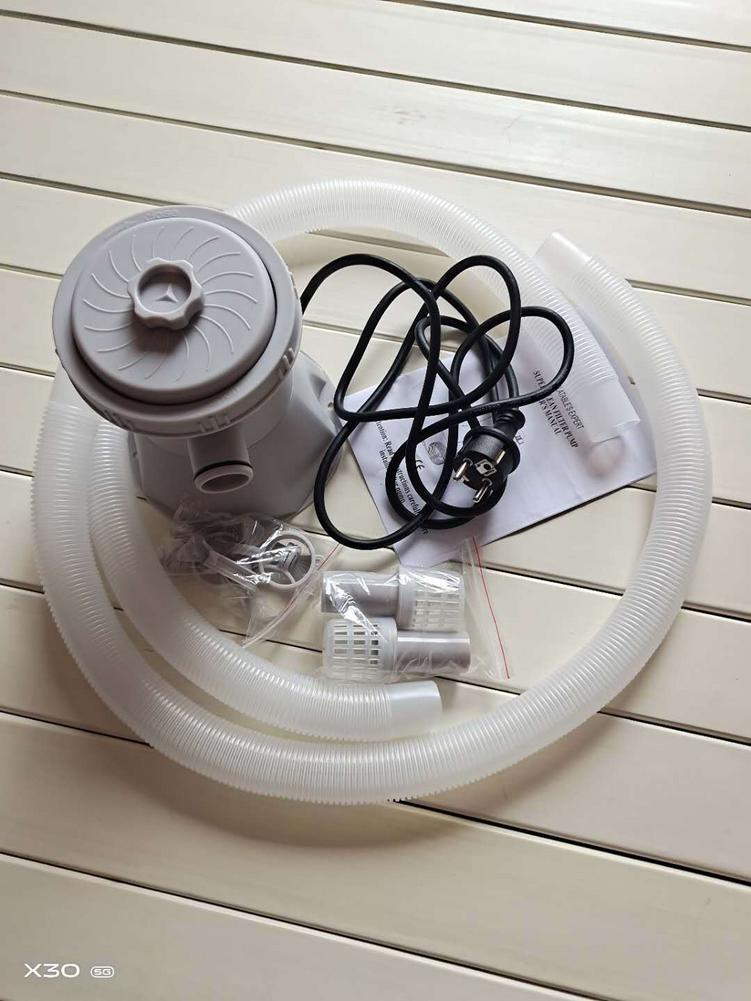 20W 110-240V Electric Swimming Pool Filter Pump Water Cleaning Circulation Filter Tool Above The Ground Pool: EU