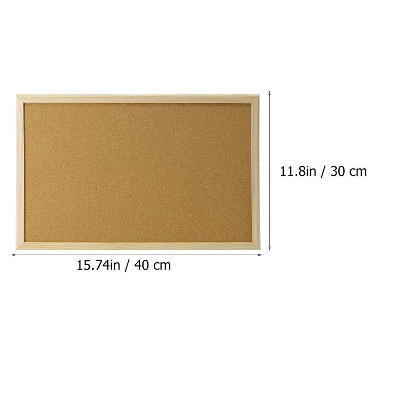 Durable Cork Bulletin Board Notice Board Cork Display Board Framed Cork Board