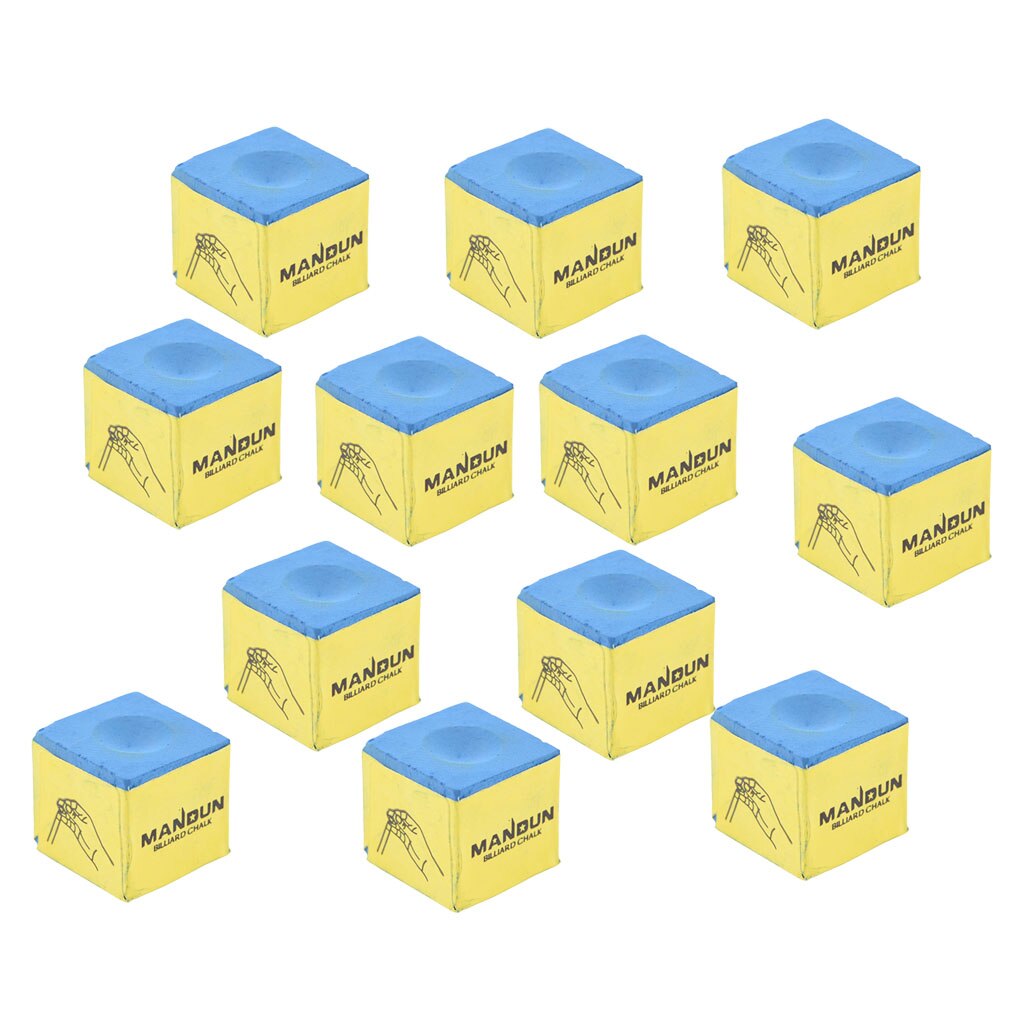 One Dozen Billiard Snooker Pool Cue Chalk Giveaways For Cue Clubs