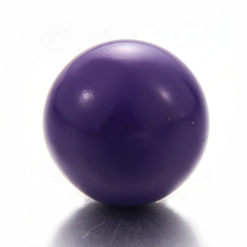 Novo 5 pçs/lote 16mm sino bola apto para medalhão gaiola musical som colorido harmonia bola presente grávida som sino bolas jóias: Purple