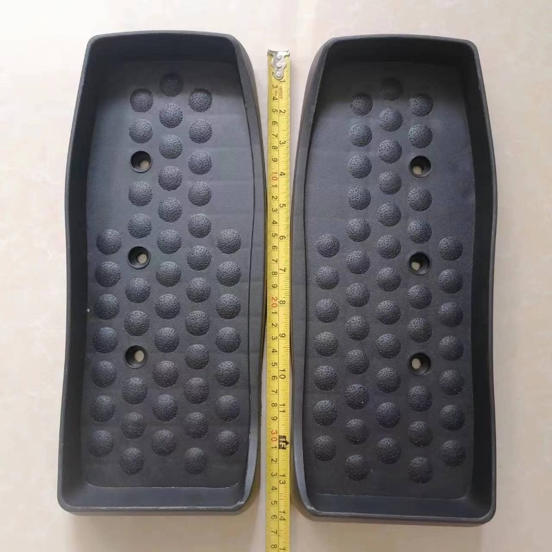 Pedali ellittici per allenatore, pedali in plastica per auto a ventaglio, accessori per attrezzature per il Fitness attrezzature da palestra per accessori per la palestra di casa