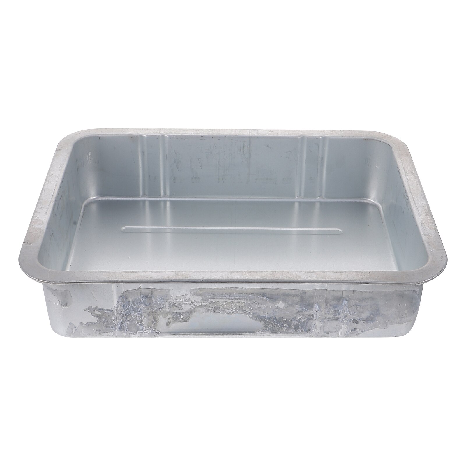 1pc Steel Oil Drain Pan Waste Engine Oil Collector Tank Gearbox Oil Drip Tray