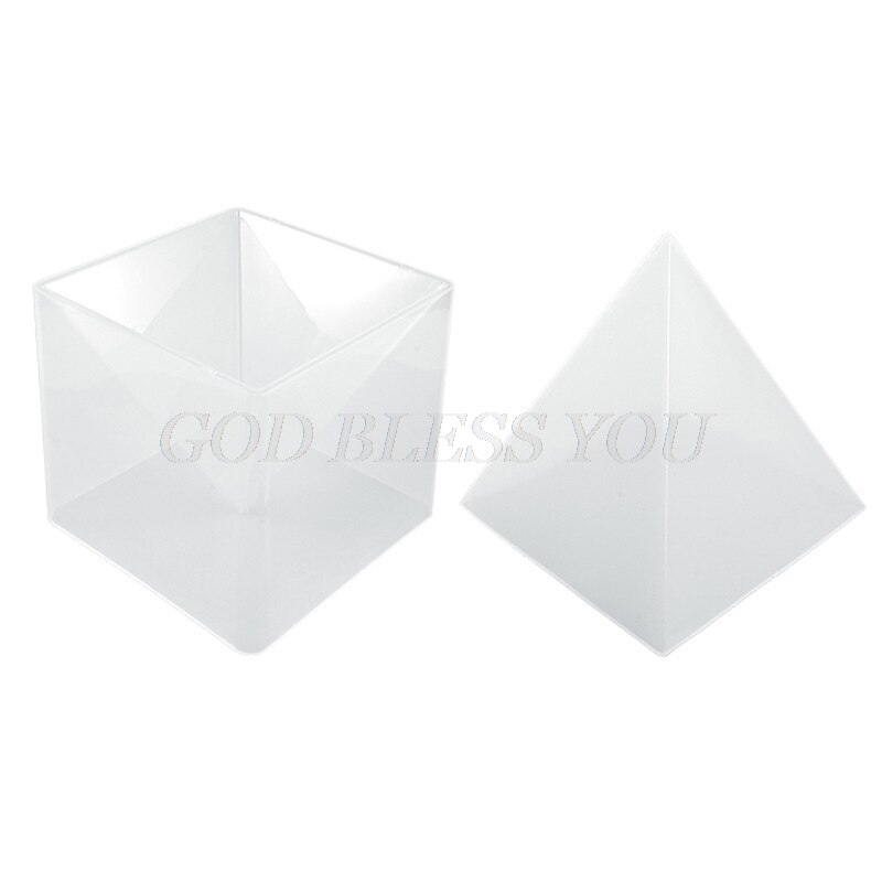 DIY Pyramid Resin Mold Set Large Silicone 3D Pyramid Molds Home Decor 15cm/5.9" U7ED: A