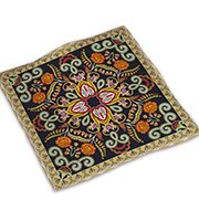 Mandala face fyrkantig handduk: Wfj 002 / Ungefär 35 x 35cm