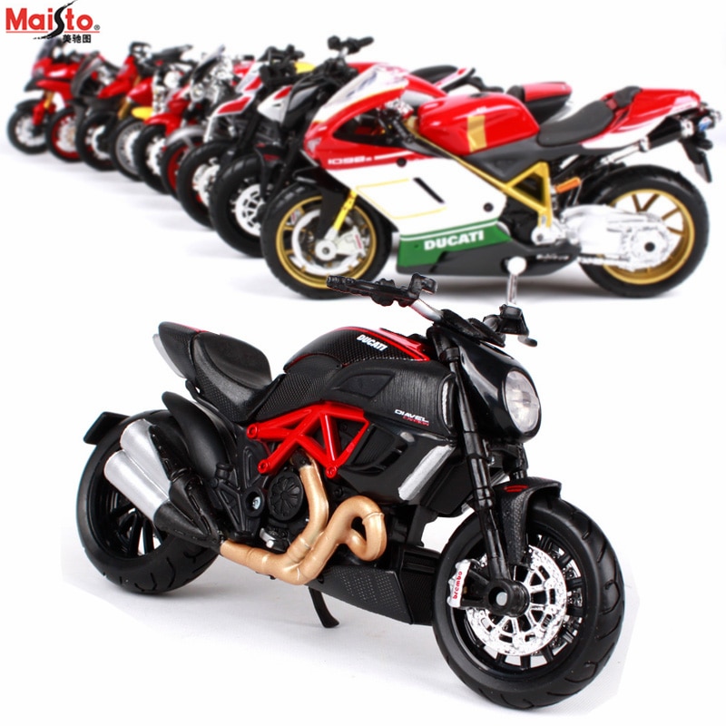 Maisto 1:18 16 stile Ducati HYPERMOTARD original autorisierten simulation legierung motorrad modell spielzeug auto sammlung