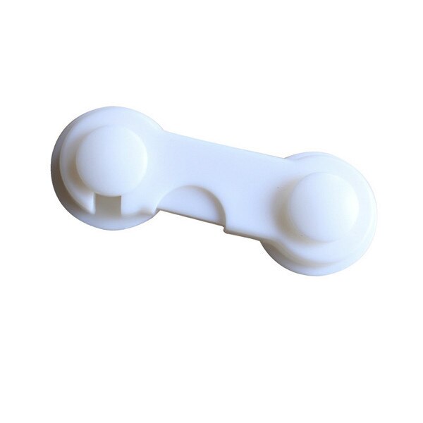 2pc Kunststoff Schrank sperren Art Sicherheit Baby Schutz Von freundlicher Sicher Schlösser für Kühlschränke Baby Sicherheit Schublade Riegel: Weiß