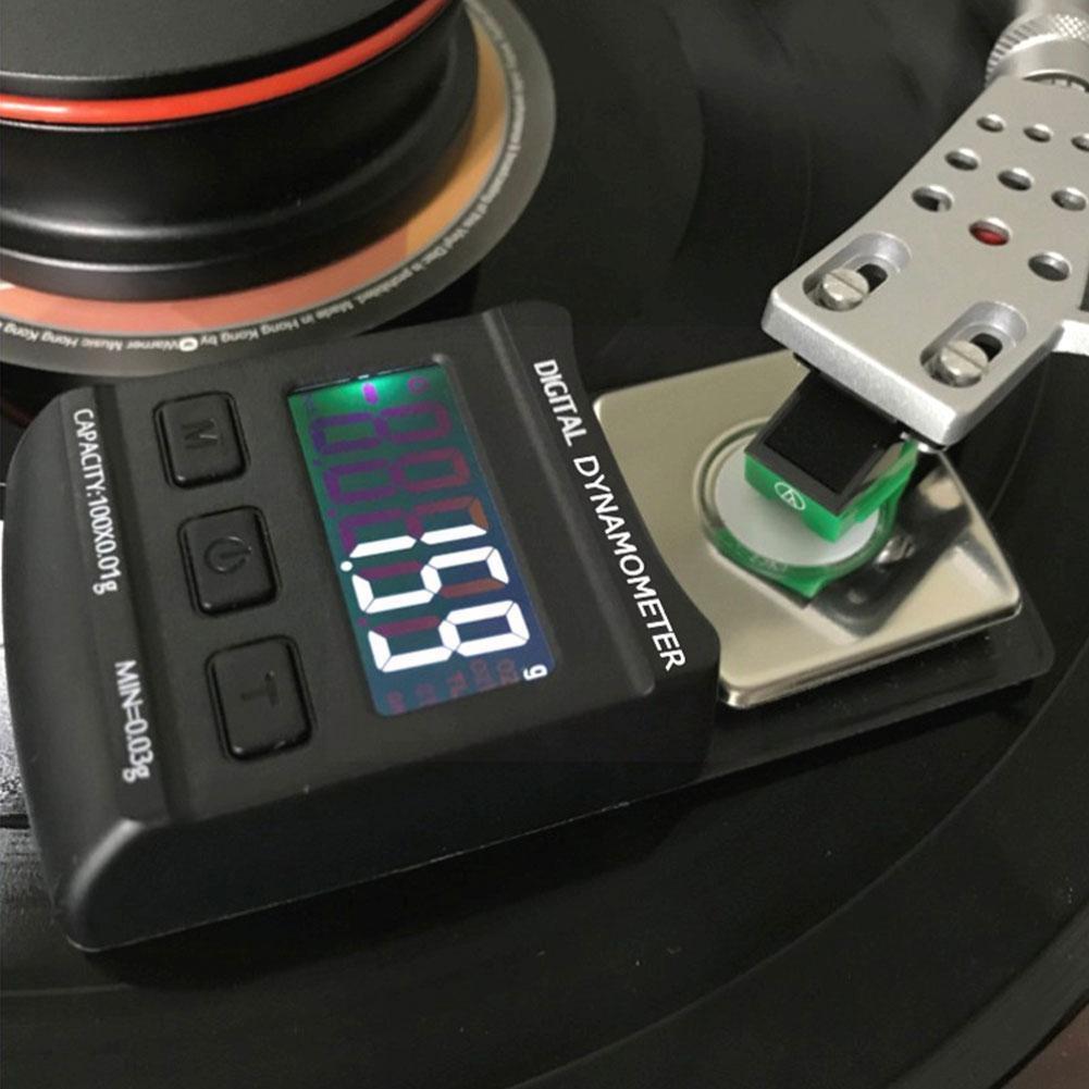 Plattenspieler Nadel Druck Skala Gewicht Skala Stift Nadel Drücken Sie Plattenspieler Vinyl Instrumente Hochdruck Präzision Sauerei G Z5l2