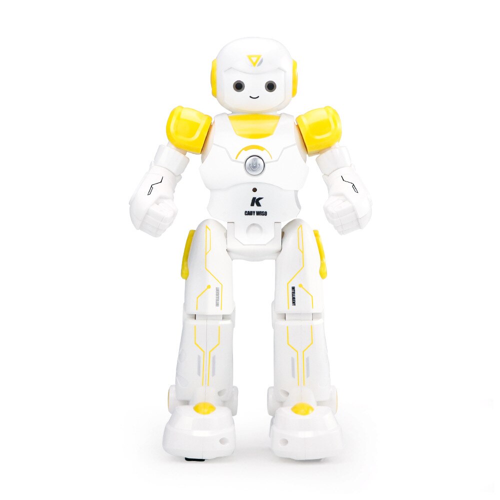 R12 companion interactive robot singing and dancing programming LED lighting children's toys for export