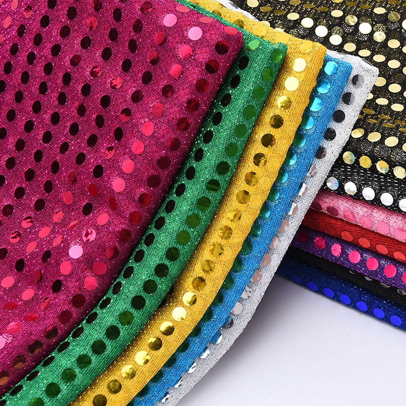 Tela brillante de lentejuelas para decoración del hogar, tejido de tul dorado y plateado con purpurina para ropa, de escenario, boda, bricolaje, 6mm, 100x90cm