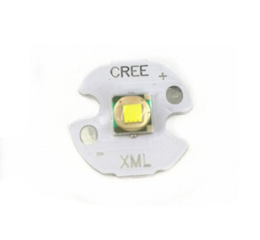 Cree XM-L LED T6 White Light with 20mm star pcb+ 3.7V 5modes led Driver +T6 15degree led Lens with Base Holder kit