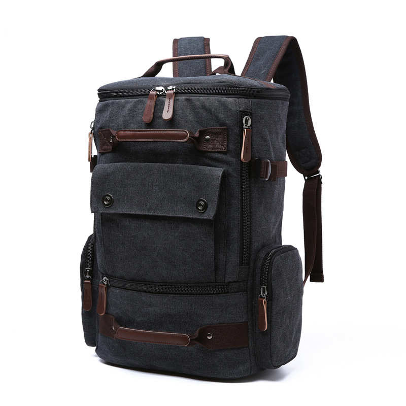 Beste Outdoor Sport Travel School Laptop Rugzak Wandelen Camping Zakken Waterdichte Tas Tiener Casual Rugzak Mochila: black