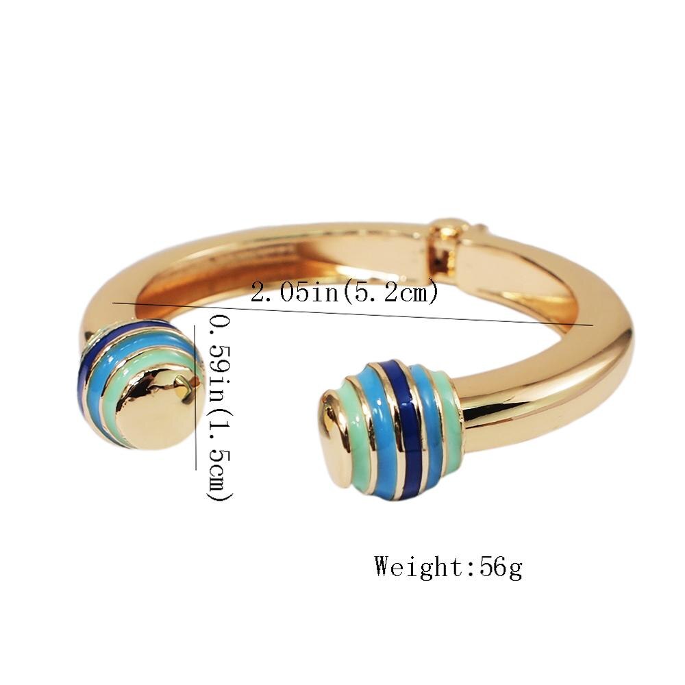 Alloy Statement Bangles Bracelets For Women Metal Charm Cuff Bangles Big Jewelry UKMOC