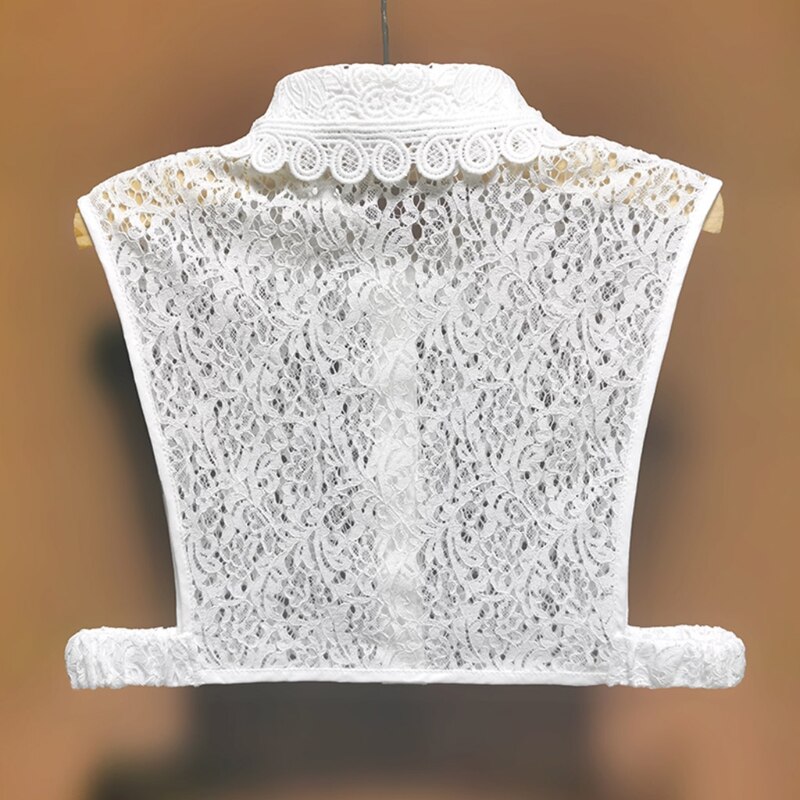 Débardeur à Capuche Dentelle Floral - Noir, Taille Unique, Femme, Neuf Avec étiquettes