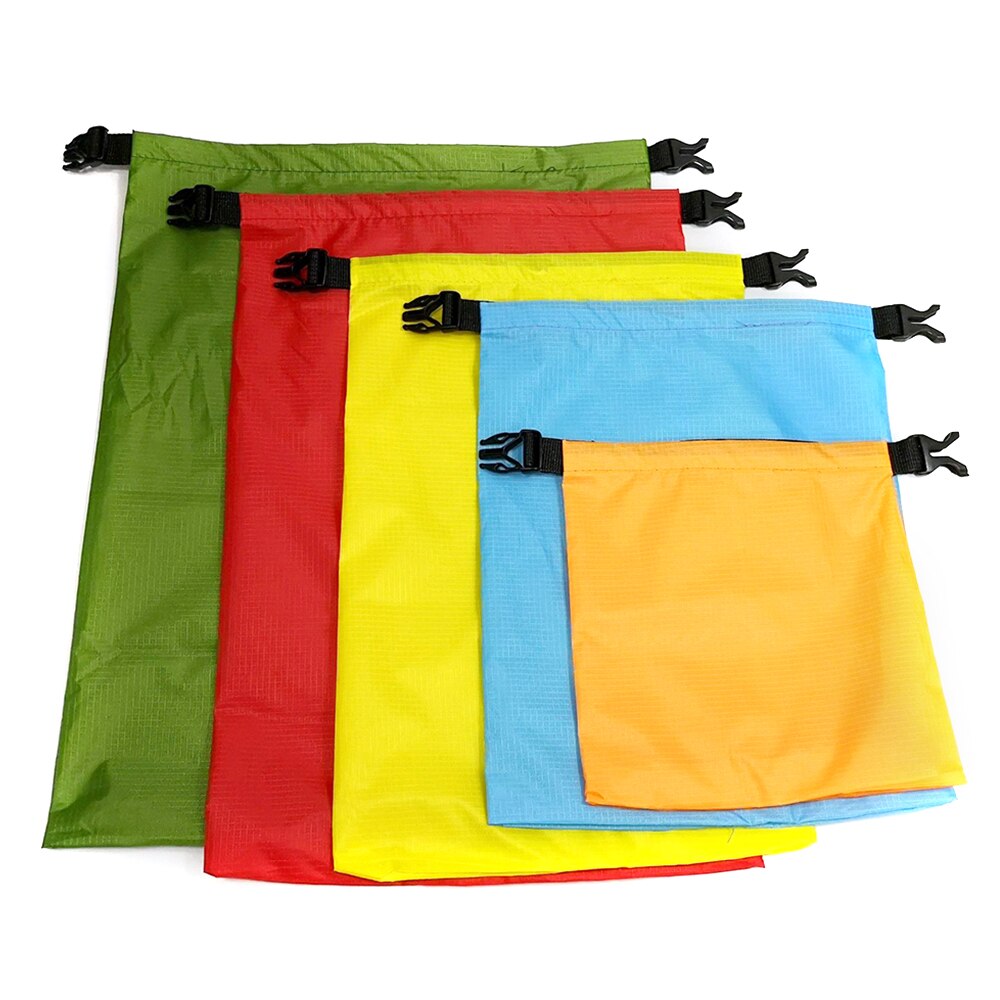 5 Stck Wasserdichte Tasche einstellen Lagerung rollen oben Trockenen Tasche einstellen für skaten Camping Bootfahren Segeln Surfen Angeln Kajak Zubehör