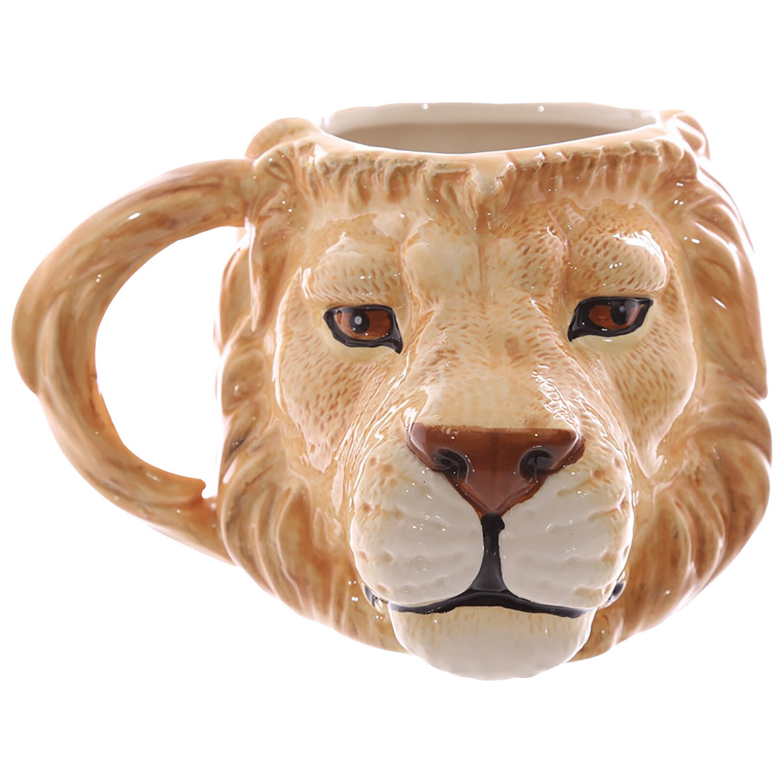 3D Panda Ceramic Drink Cup Animal Cup Ceramic Stereo Vision Cup Mug Funny Water Cup Cafe Tea Cup Mug