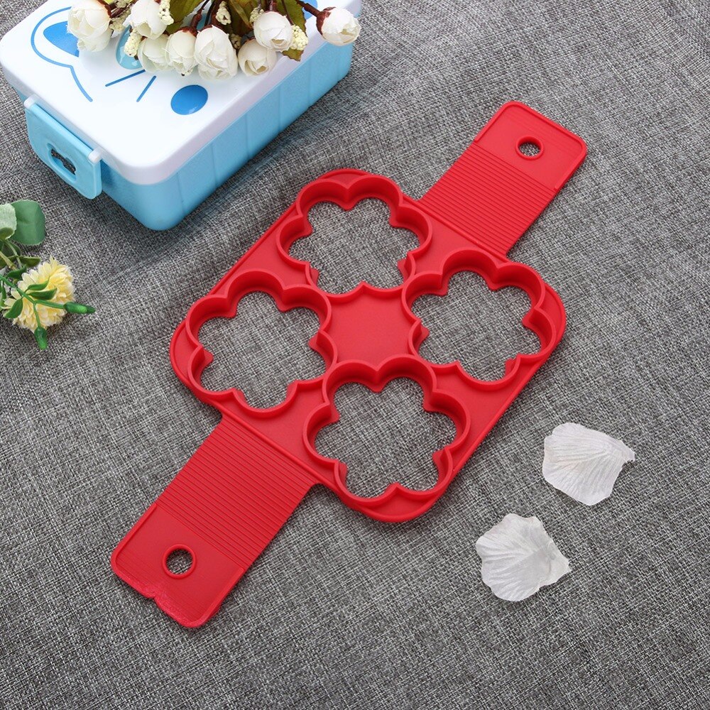 Pancake Mold Gadgets Fantastic Fast Easy Way To Make Perfect Cooking Four Holes DIY Pancakes Tool Form For Fried Eggs Cooker Egg: A