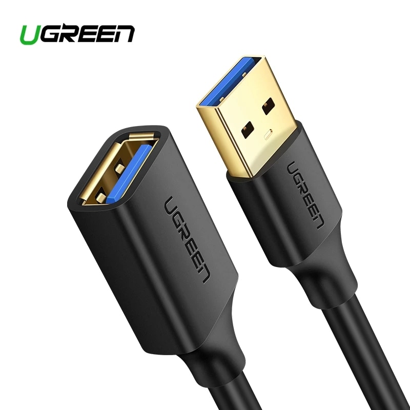 Ugreen USB Extension Cable USB 3.0 Cable for Smart Printer PS4 SSD USB3.0 2.0 to Extender Data Cord Mini USB Extension Cable