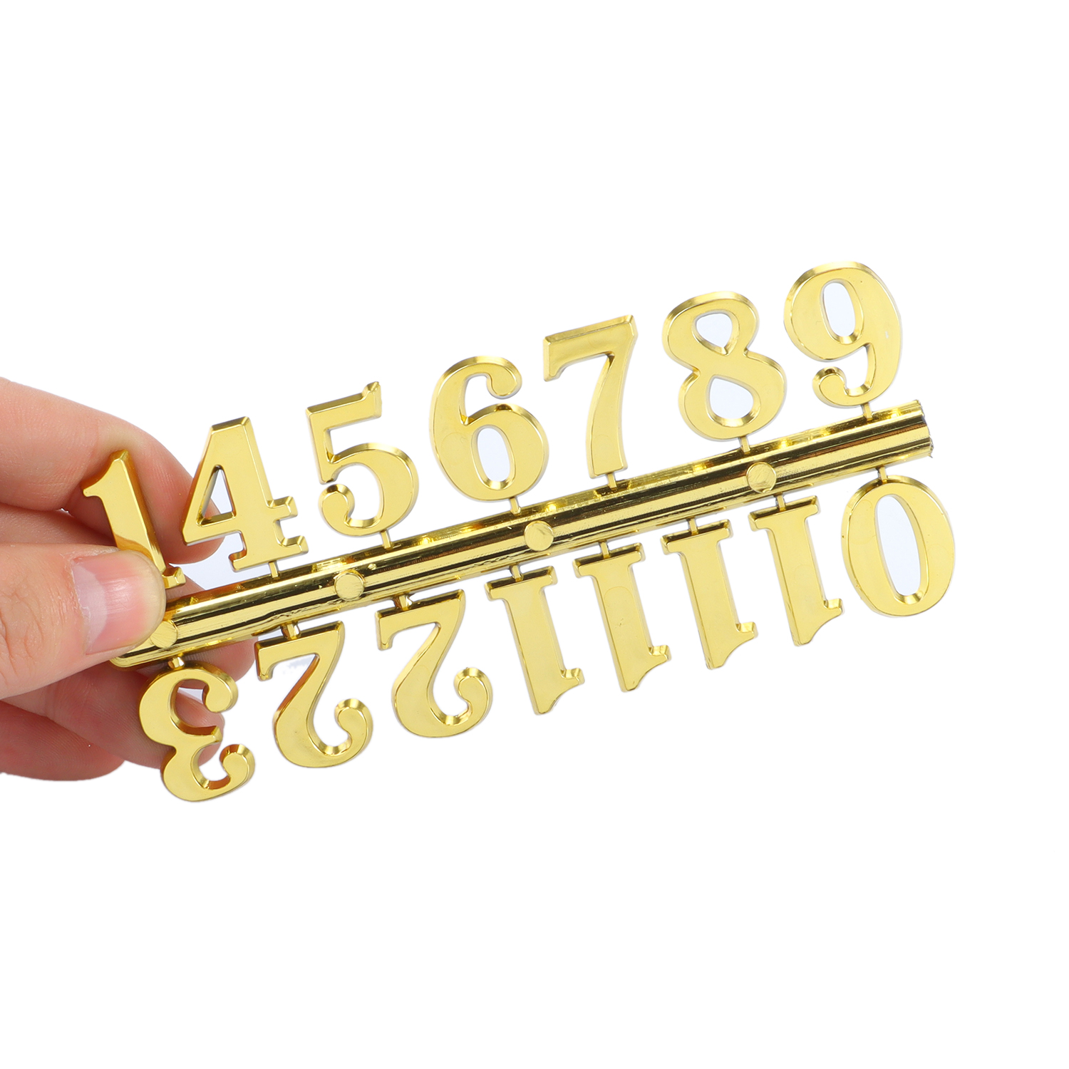 Clock Numerals Arabic Roman Number Restore Clock Numerals Accessories DIY Epoxy Resin Clock Molds Accessories