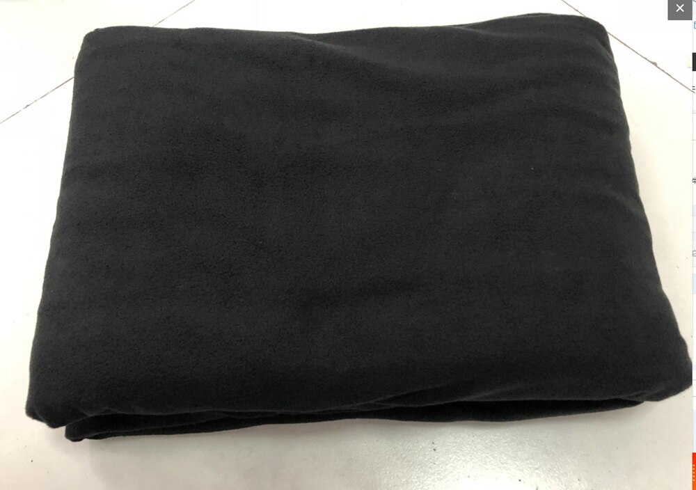 Manta de calefacción del coche, celosía polar de invierno, ahorro de energía, temperatura constante, manta eléctrica automática, viaje en coche, 150x110cm: Black