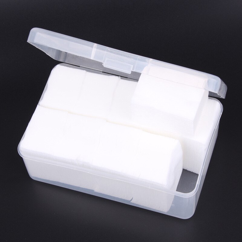 1000 Stks/doos Cosmetische Wattenschijfje Wegwerp Up Katoen Dual Side Ultradunne Facial Cleaning Doekjes Zachte Make-Up Remover Tool: Default Title