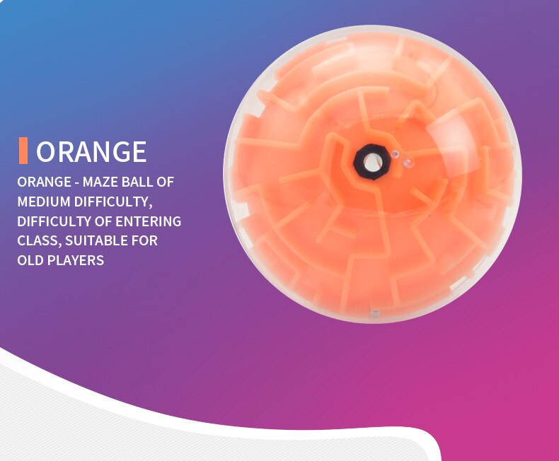 Magie Ball 3D Intelligenz Labyrinth Ball Dekompression Balance Spaziergang Die Perle Kinder Puzzle Labyrinth Kinder Pädagogisches Spielzeug