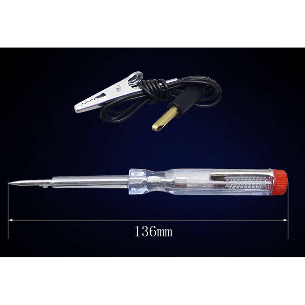 Testeur de tension de voiture 6V/12V/24V DC, 1 pièce, lampe de Test automatique de continuité du système