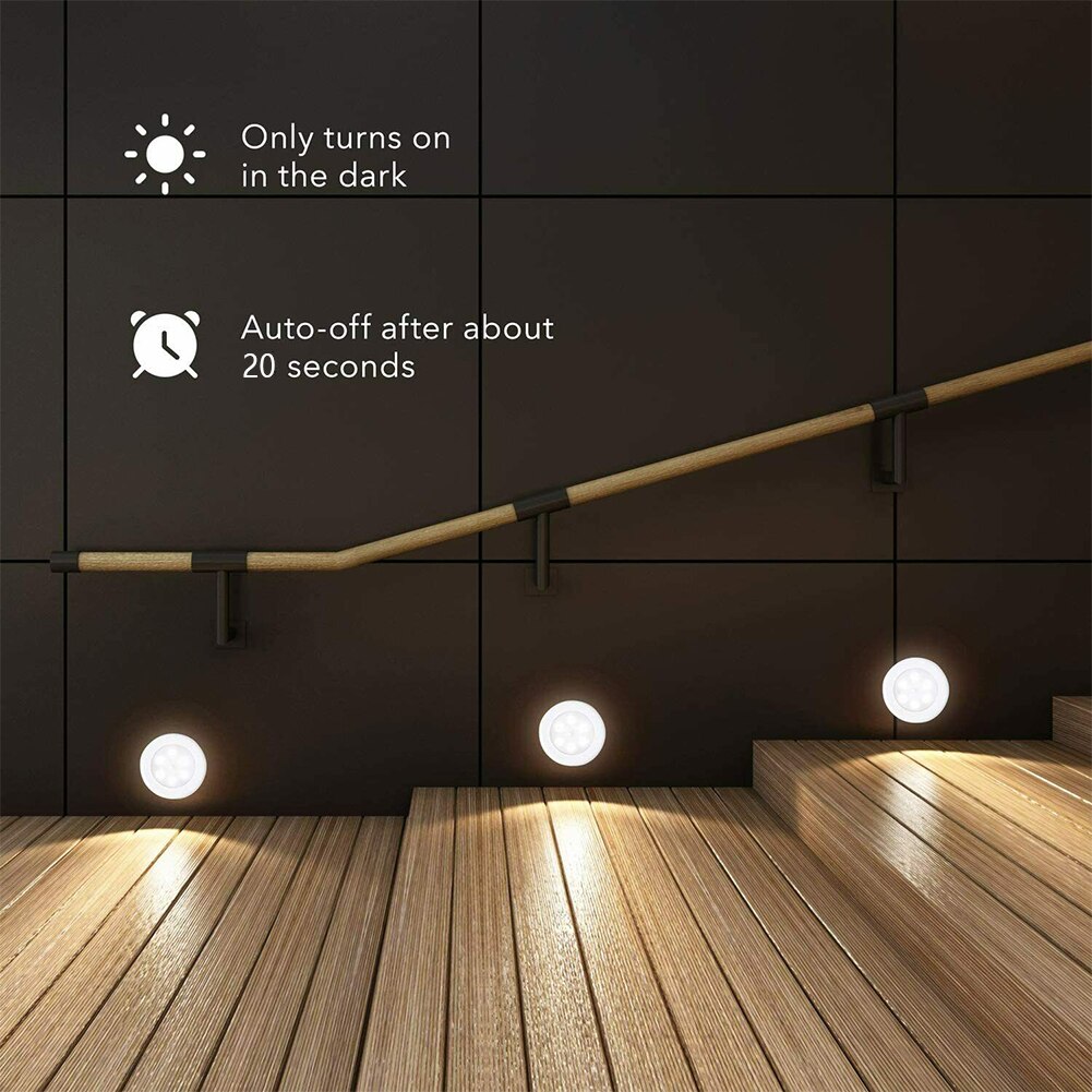 Smart LED Human Body Induction Light Intelligent Lamp Style Bedroom Bedside Home Night Light Corridor Cabinet Light