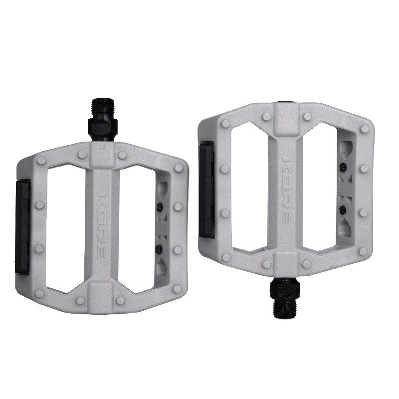 MTB Road bike KORE Pedal Bearing Pedals Non-slip Folding Bicycle Fixed Gear Water proof Nylon Downhill Ultra-light for 14mm Part