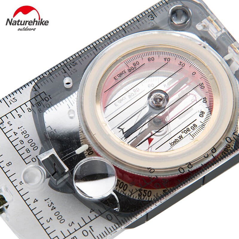 Naturehike Compass Portable Hiking Multi-functional Compass With Light Outdoor Survival Tools Waterproof Compass Camping Travel