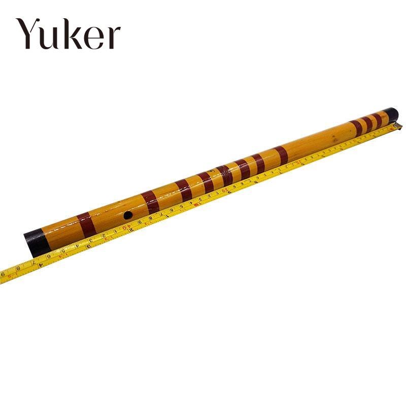 47 cm Lange Bamboefluit Sopraan F Sleutel Chinese Handgemaakte Dizi Muziek Instrument in D Sleutel Chic Traditionele