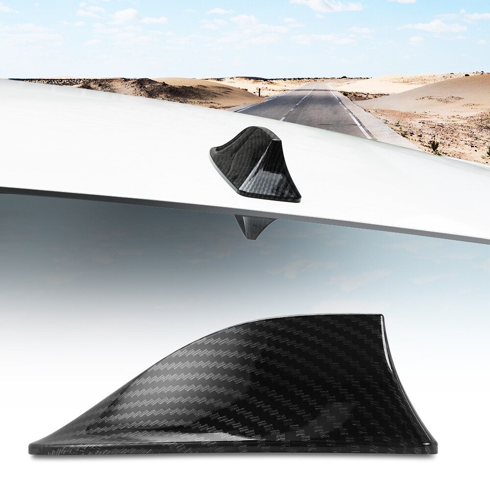 Antenne d'aileron de requin de voiture de Style de Fiber de carbone pour Citroen C4 Cactus C3 Picasso C5 C7 Aircross DS7 DS4 c-elysee Jumpy expédition