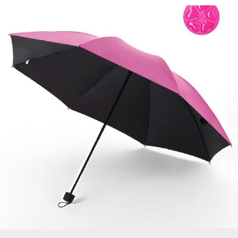Magic Opvouwbare Parasol Anti Uv Winddicht Paraplu Regent Bloesem Paraplu Met Water Draagbare Voor Vrouwen Meisjes Reizen