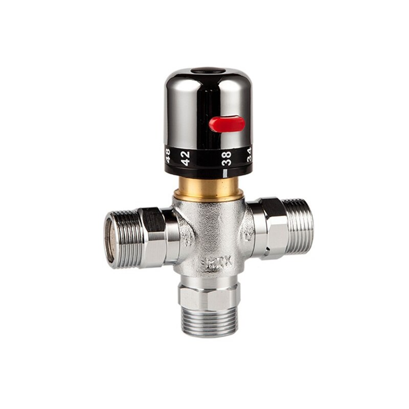 Dn15/dn20/dn25 termostatiske blandeventiler af messing
