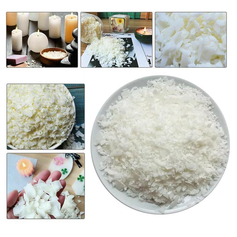 100g, 300, 500g Polyethylen wachs Flocken Für Kerze 52 Celsius, Der Grad schmelzpunkt D8L0