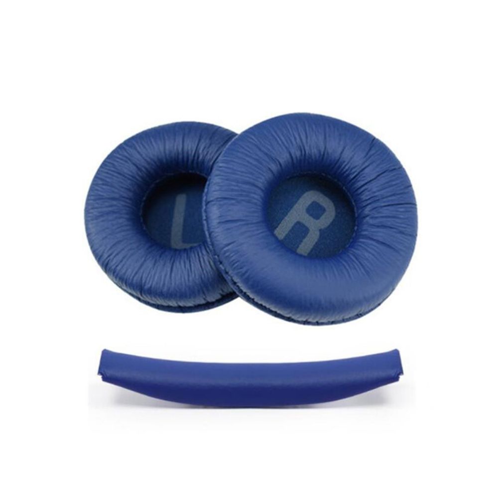 Almohadillas de repuesto para auriculares JBL T450BT, T500BT, Tune600, 660, 510BT, 70mm, 1 par: Marfil