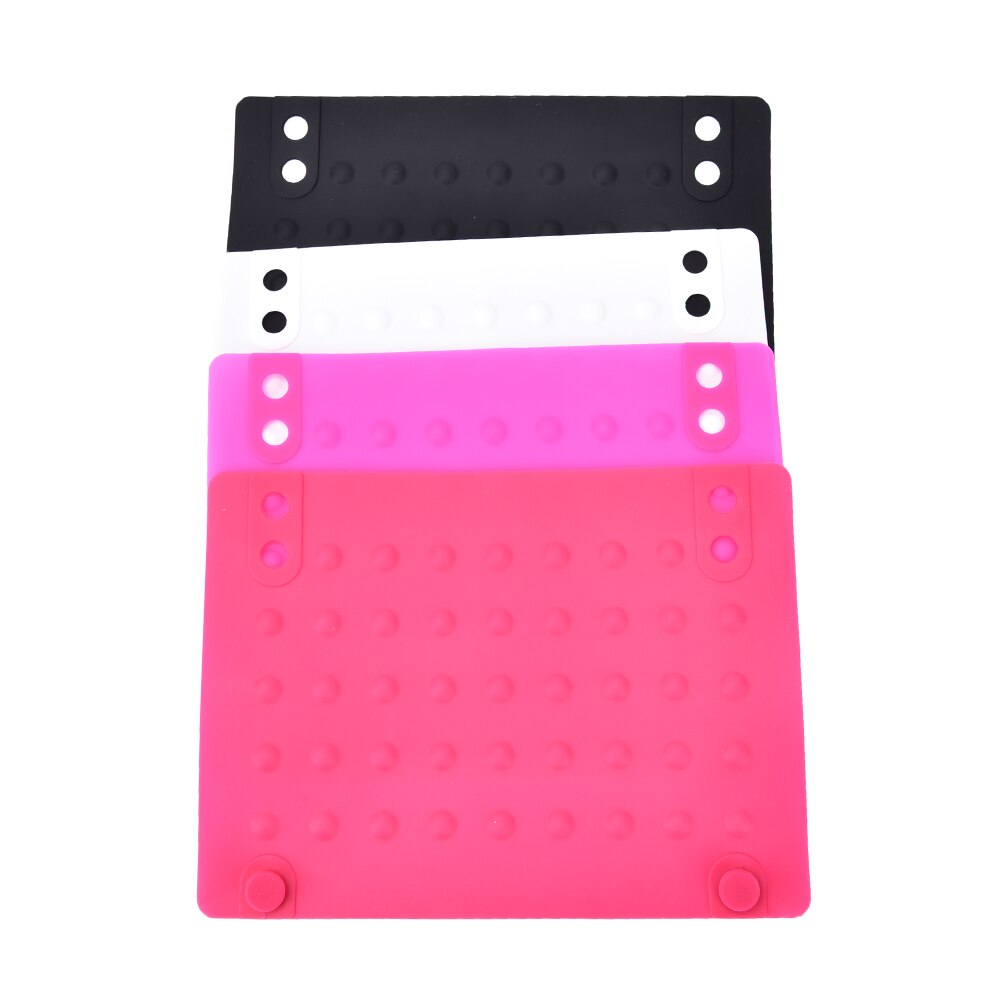 1pc Useful Soft Silicone Heat Proof Mat Heat-resistant Mat For Curling Iron Dryer HairStraightener Hairdressing Stylin Accessory