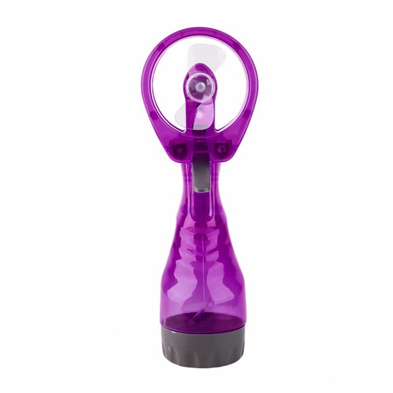 Portable Handhold Water Mist Fan 2In1 Functions Powerful Fan Mini Outdoor Water Cooling Spray Fan Humidification Fan