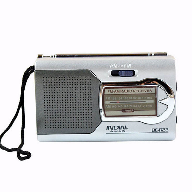 Morning walkman speaker player bc -r22 bærbar am / fm radiomodtager indbygget højttaler mini radio år: Default Title