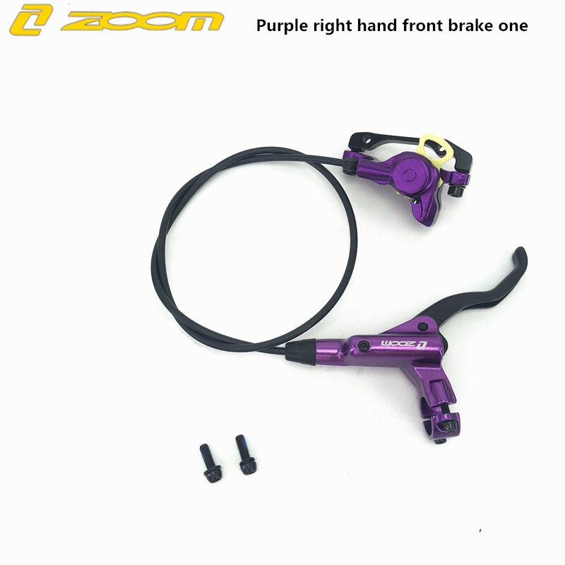 Zoom HB-875 Fiets Rem Mtb Brake Hydraulische Schijfrem 800/1400/1450/1550Mm MT200 Mountain Fiets rem Upgrade MT315 MT615: Before HB875 purple
