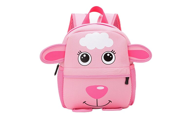 Kid Toddler Boy Girl Baby Kids Backpack Baby Animal Bag Shoulder Bags Ears: Sheep
