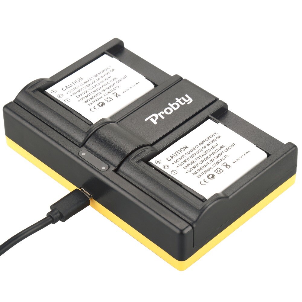 Protby NP-BN1 NP BN1 USB Dual Charger For Sony Cyber-Shot DSC S750 DSC S780 W630 TX5 W310 T99