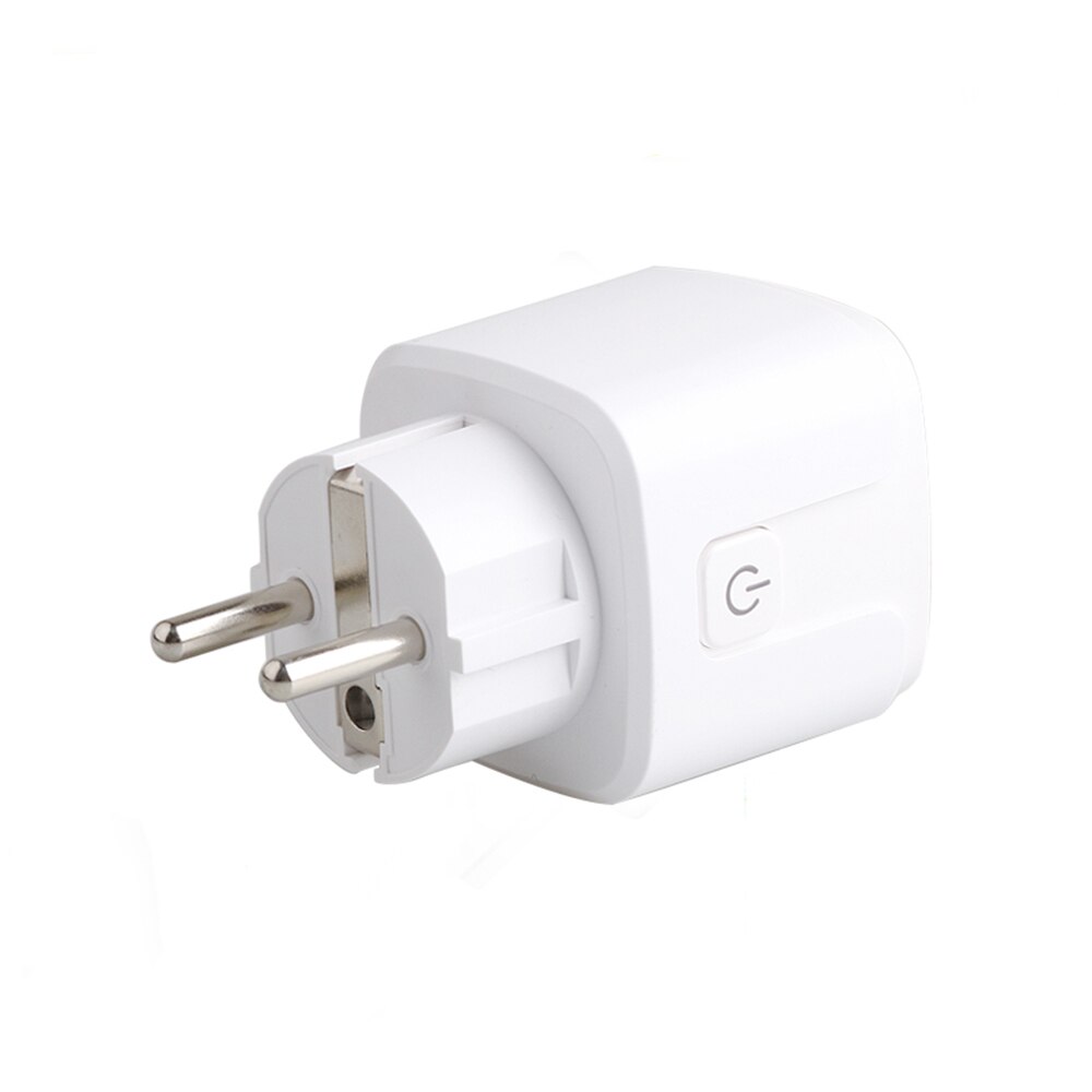 EU Smart Plug 90-250V 10A Wireless Wifi Socket Switch Set Schedule Voice Remote Control Support Siri (No Apple MFI)/Alexa/Google: Default Title