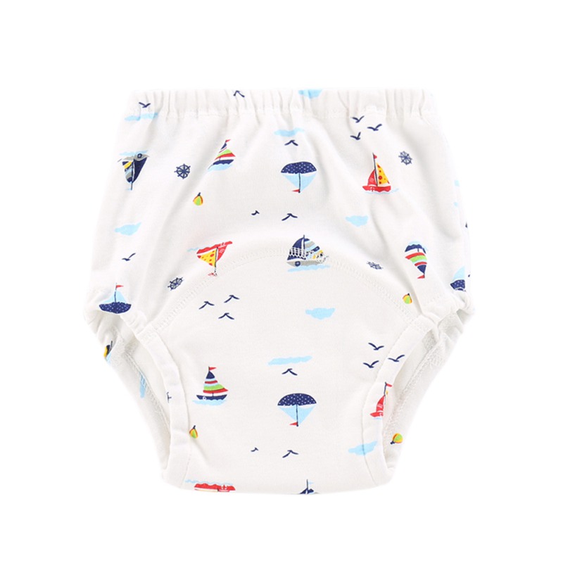 Cotton Reusable Baby Training Pants Infant Shorts Underwear Cloth Diaper Nappies Baby Waterproof Potty Training panties 6-16Y: E / S