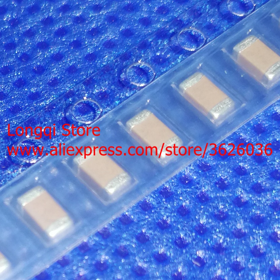 100 pièces 1206 3216 condensateur à puce SMD 820NF 1 UF 2.2 UF 3.3 UF 4.7 UF 10 UF 22 UF 47 UF 100 UF 105 K 225 K 335 K 475 K 106 K 226 K MLCC 10% X7R