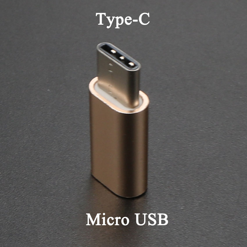 Yuxi Type-C Converter Naar Micro Usb 3.0 USB-C Adapter Voor Iphone & Android Charger/Datum Kabel Connector naar Ios Poort: Micro to Type-C