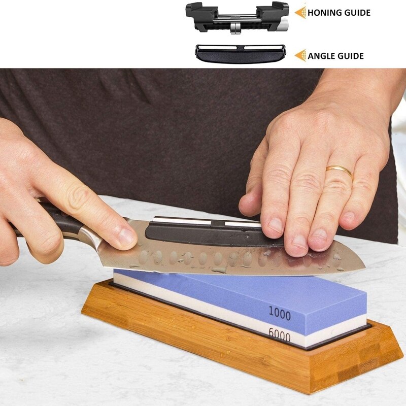 Honen führen und Winkel Werkzeug einstellen-Meißel Schärfen Jig &Ampere; Messer Spitzer Winkel Werkzeug Bausatz für Messer und Holz meißel