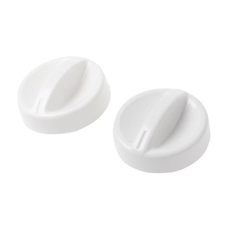 Interruptor de control del temporizador perilla giratoria de plástico para horno de microondas Universal 2 uds