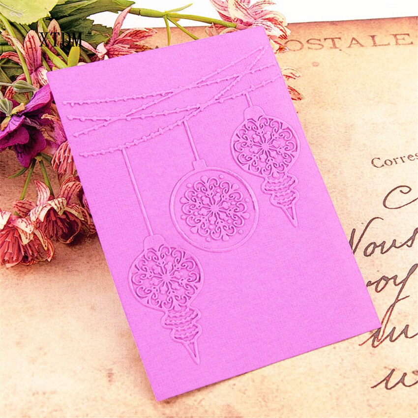 Easter plastic Lantern template craft card making paper card album wedding decoration Embossing folders