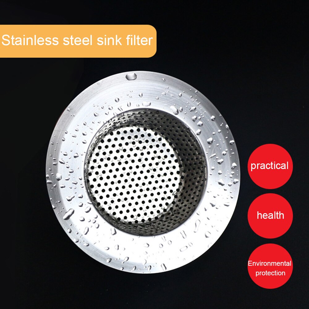 7/9/11cm Stainless Steel Kitchen sink Strainer Stopper Waste Plug Sink Filter filtre lavabo bathroom hair catcher