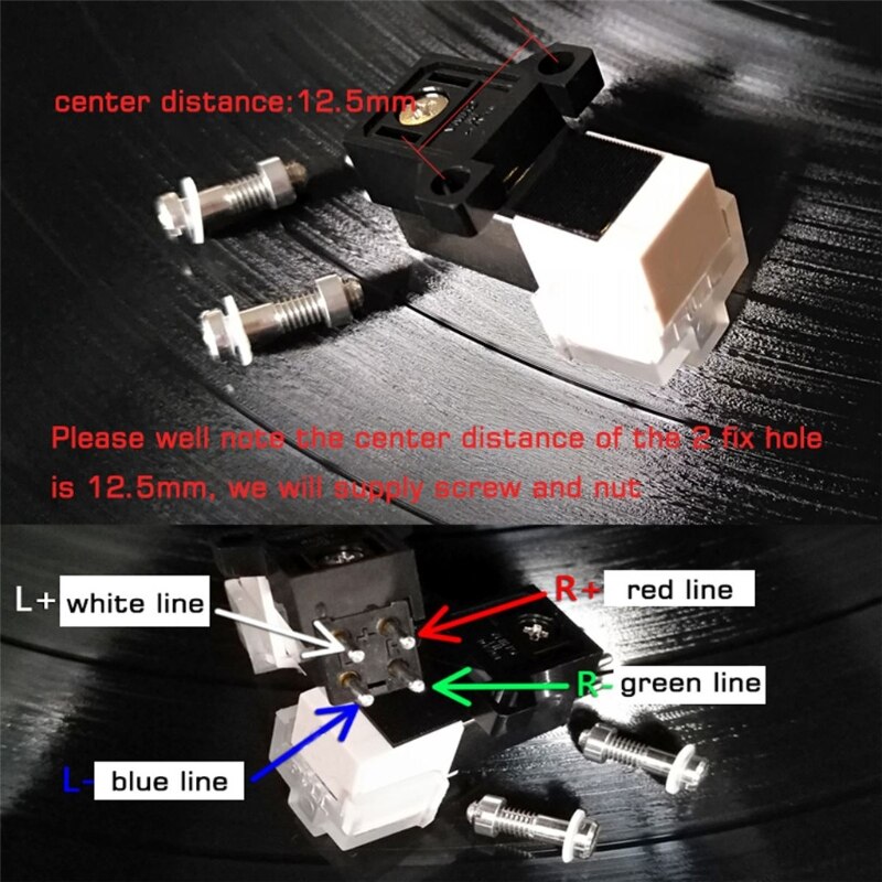 Cartucho magnético con aguja de vinilo LP, accesorios para fonógrafo, tocadiscos, gramófono, disco, aguja Stylus